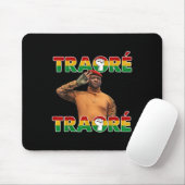 Burkina Faso - Ibrahim Traoré _ Thomas Sankara Mousepad (Mit Mouse)