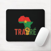 Burkina Faso-ibrahim Traoré _ Thomas Sankara Mousepad (Mit Mouse)
