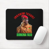 Burkina Faso - Ibrahim Traoré Thomas Sankara Mousepad (Mit Mouse)