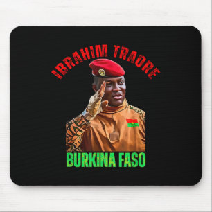 Burkina Faso - Ibrahim Traoré Thomas Sankara Mousepad