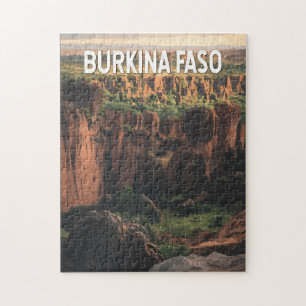 Burkina Faso Illustration Kunst, Dichtung und Musi Puzzle