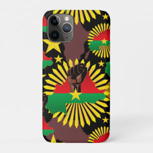 Burkina Faso Karte, Flagge und Revolution Fest Case-Mate iPhone Hülle