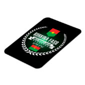 Burkina Faso Magnet (Linke Seite)
