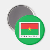 Burkina Faso Magnet (Vorderseite/Rückseite)