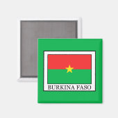 Burkina Faso Magnet (Vorderseite/Rückseite)
