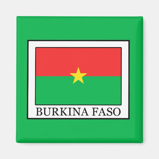 Burkina Faso Magnet (Vorne)