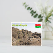 Burkina Faso - Ouagadougou - Gipfel Fabedougou - Postkarte (Stehend Vorderseite)