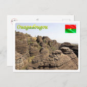 Burkina Faso - Ouagadougou - Gipfel Fabedougou - Postkarte (Vorne/Hinten)