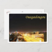 Burkina Faso - Ouagadougou - Postkarte (Vorne/Hinten)