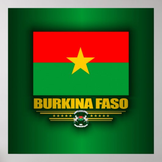 Burkina Faso Poster (Vorne)