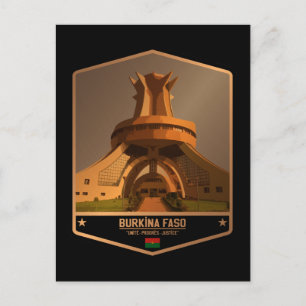 Burkina Faso Postkarte