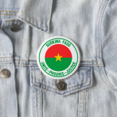 Burkina Faso RundEmblem Button (Beispiel)