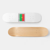 Burkina Faso Skateboard (Horizontal)