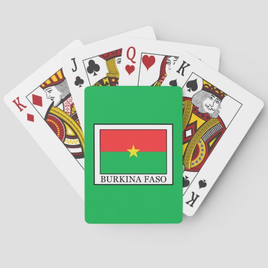 Burkina Faso Spielkarten (Rückseite)