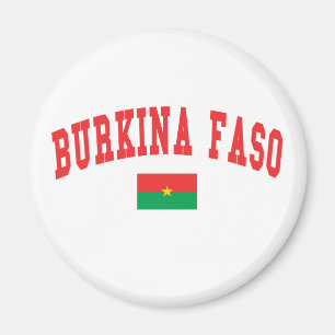 Burkina Faso Stil Magnet