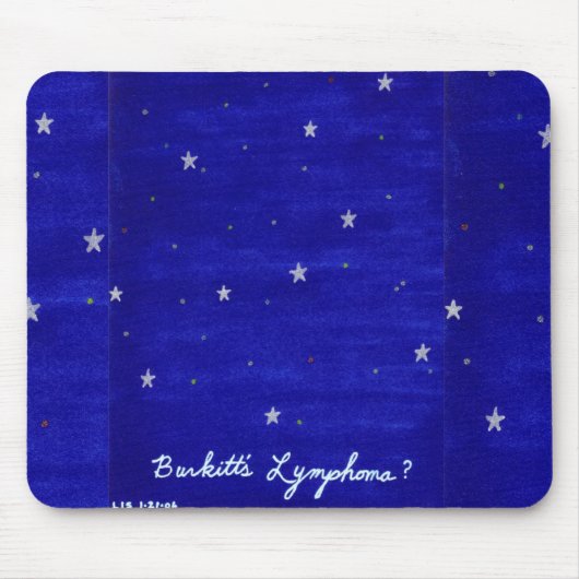 Burkitts Lymphom mousepad (Vorne)