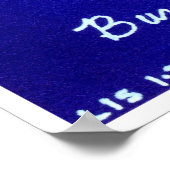 Burkitts Lymphomabdruck Poster (Ecke)