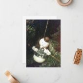 Burl Ives Snowman Weihnachtskarte Mitteilungskarte (Vorderseite/Rückseite Beispiel)