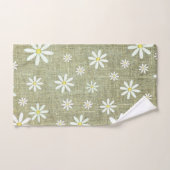 Burlap Daisy Handtuch (Handtuch)