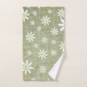 Burlap Daisy Handtuch (Handtuch)