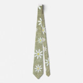 Burlap Daisy Krawatte (Vorderseite)