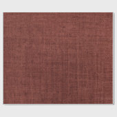 Burlap Geschenkpapier (Flach)