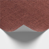 Burlap Geschenkpapier (Ecke)