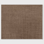 Burlap Geschenkpapier (Flach)