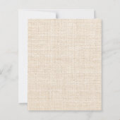 Burlap-Kiefer natürliche Weihnachtszeit-Party Einl (Rückseite)