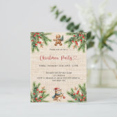 Burlap-Kiefer natürliche Weihnachtszeit-Party Einl (Stehend Vorderseite)