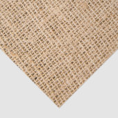 Burlap-Look Seidenpapier (Detail)