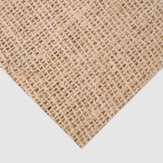 Burlap-Look Seidenpapier (Detail)