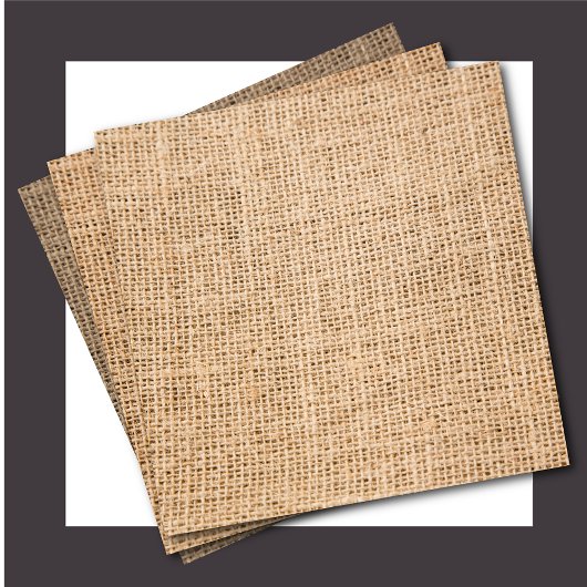 Burlap-Look Seidenpapier