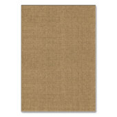 Burlap Mason Jar Wedding Empfang + Hotel Cards Tischnummer (Rückseite)