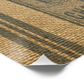 Burlap Mince Pies Vintage Werbung Poster (Ecke)