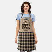 Burlap Nana Kitchen Geschenk Grandmas Vintag Rusti Schürze (Getragen)