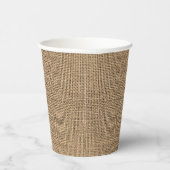 Burlap Pappbecher (Rechts)