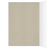 Burlap Rustic Blue Mason Jars Danke Karte (Innen (Links))