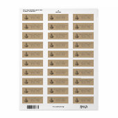 Burlap schicker rustikaler Hochzeitnautikanker (Vorne)