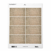 Burlap-Textur (Vorne)