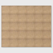 Burlap-Textur, nahtloser Hintergrund Geschenkpapier (Flach)