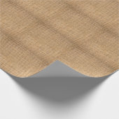 Burlap-Textur, nahtloser Hintergrund Geschenkpapier (Ecke)