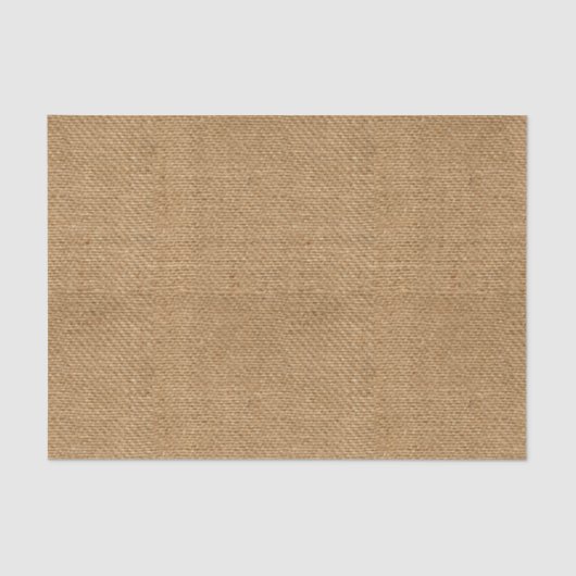 Burlap-Tissue-Papier realistisch Seidenpapier (Vorderseite)