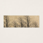 Burlap und Birch Posh Wedding Drinks Tickets (Rückseite)