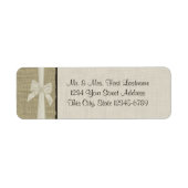 Burlap und Bow Rustic Country (Vorne)