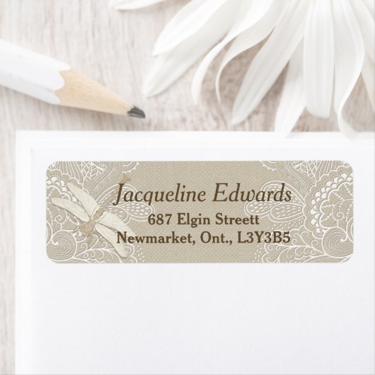 Burlap und Lace Rustic (Insitu)