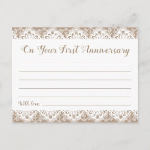 Burlap- und Lace Time Kapselkarten, rustikal Postkarte