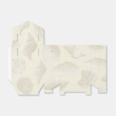 Burlap- und Sea Muschel Beach Wedding Gefallen Ten Geschenkschachtel (Ungefaltet)