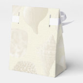 Burlap- und Sea Muschel Beach Wedding Gefallen Ten Geschenkschachtel (Rückseite)