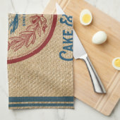 Burlap Vintag Cake Konditorei Mehl Sack Geschirrtuch (Viertel Falte)